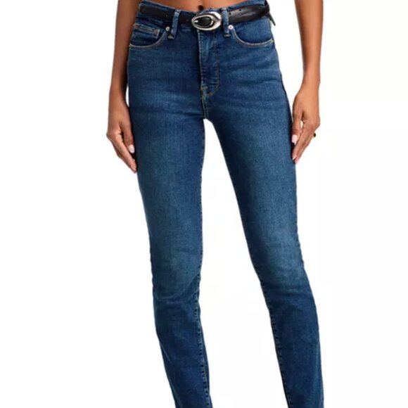 Good American | Good Legs Short | High Rise Skinny Jeans - Picture 1 of 5